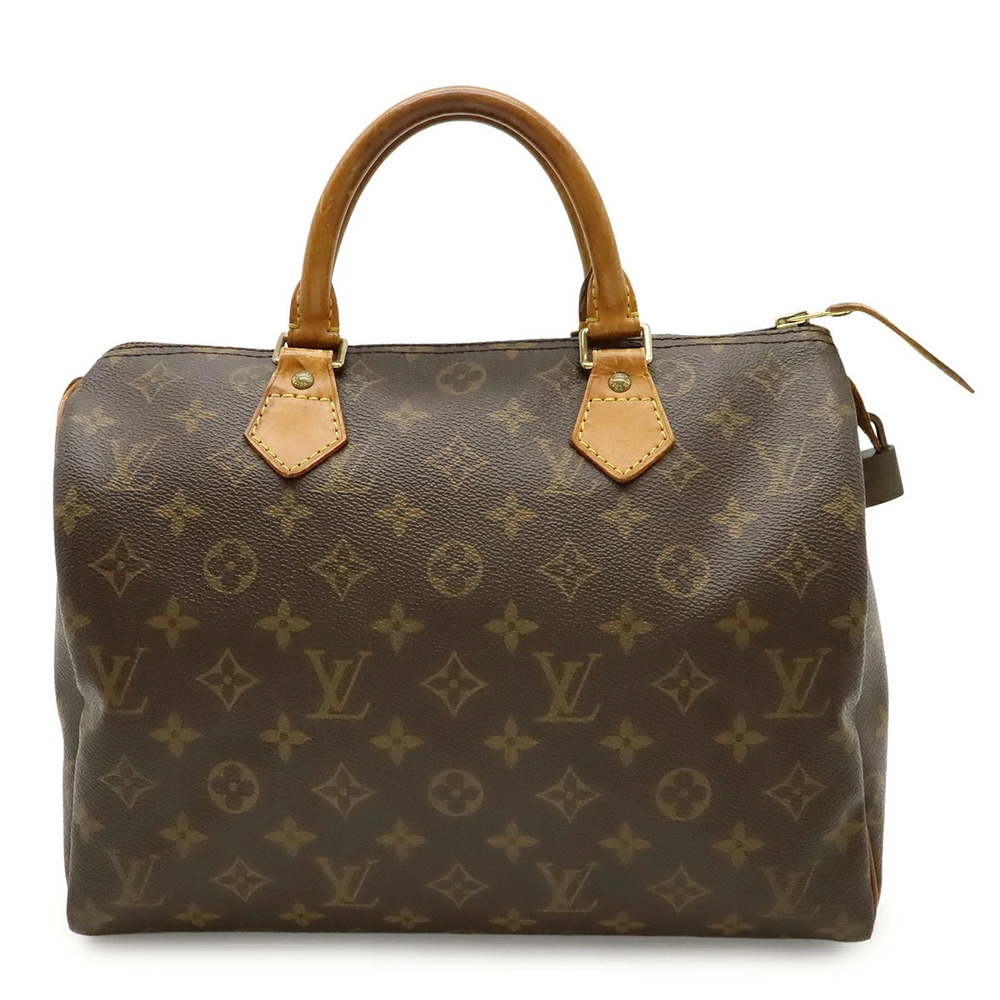 LOUIS VUITTON Monogram Speedy Handbag Boston Bag